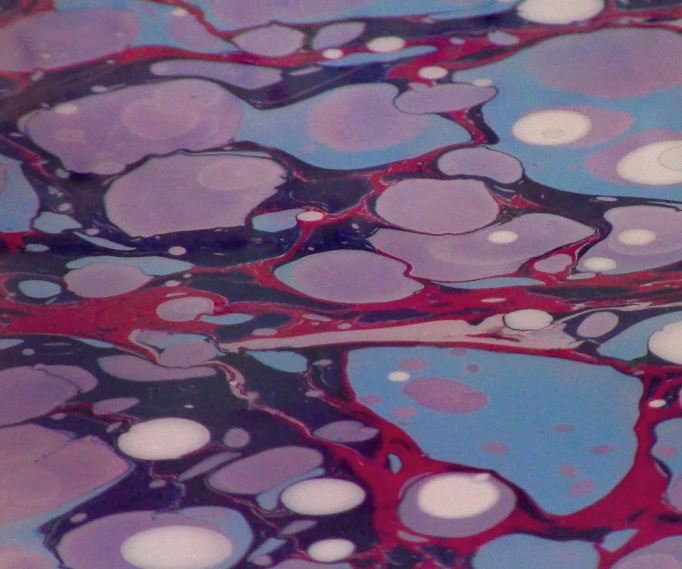 Paper Marbling 101 - How to Make the Stone Pattern