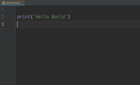 Writing Your First Program