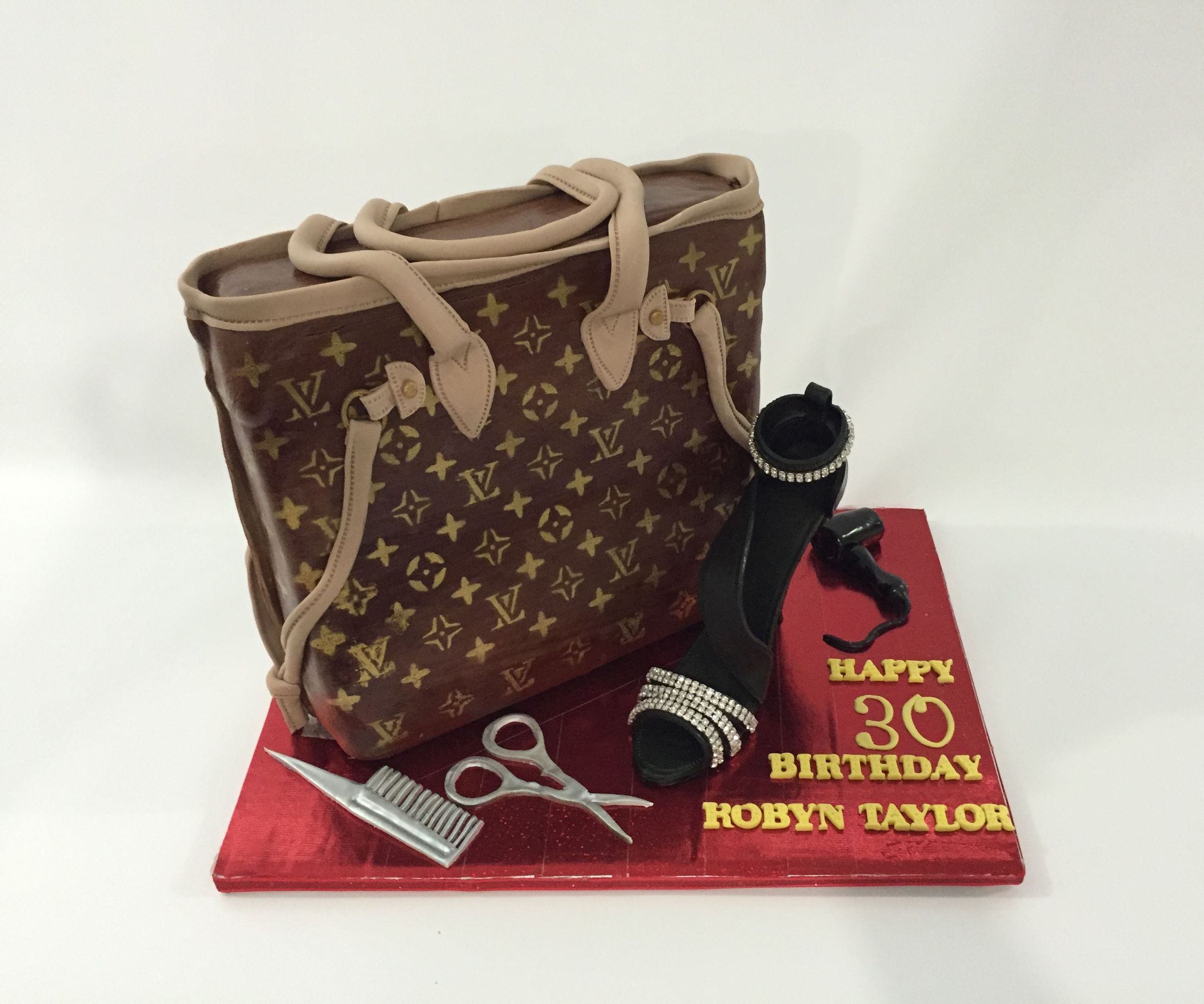 3D Purse Cake