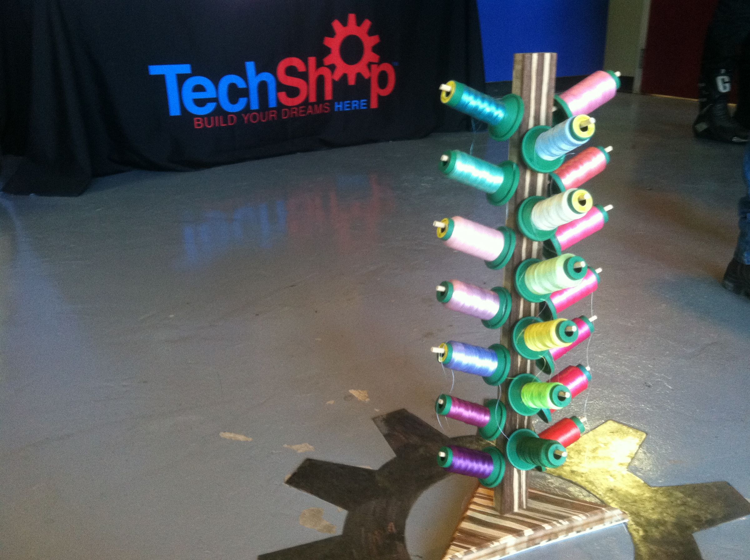 A Thread Holder/lollipop Tree!