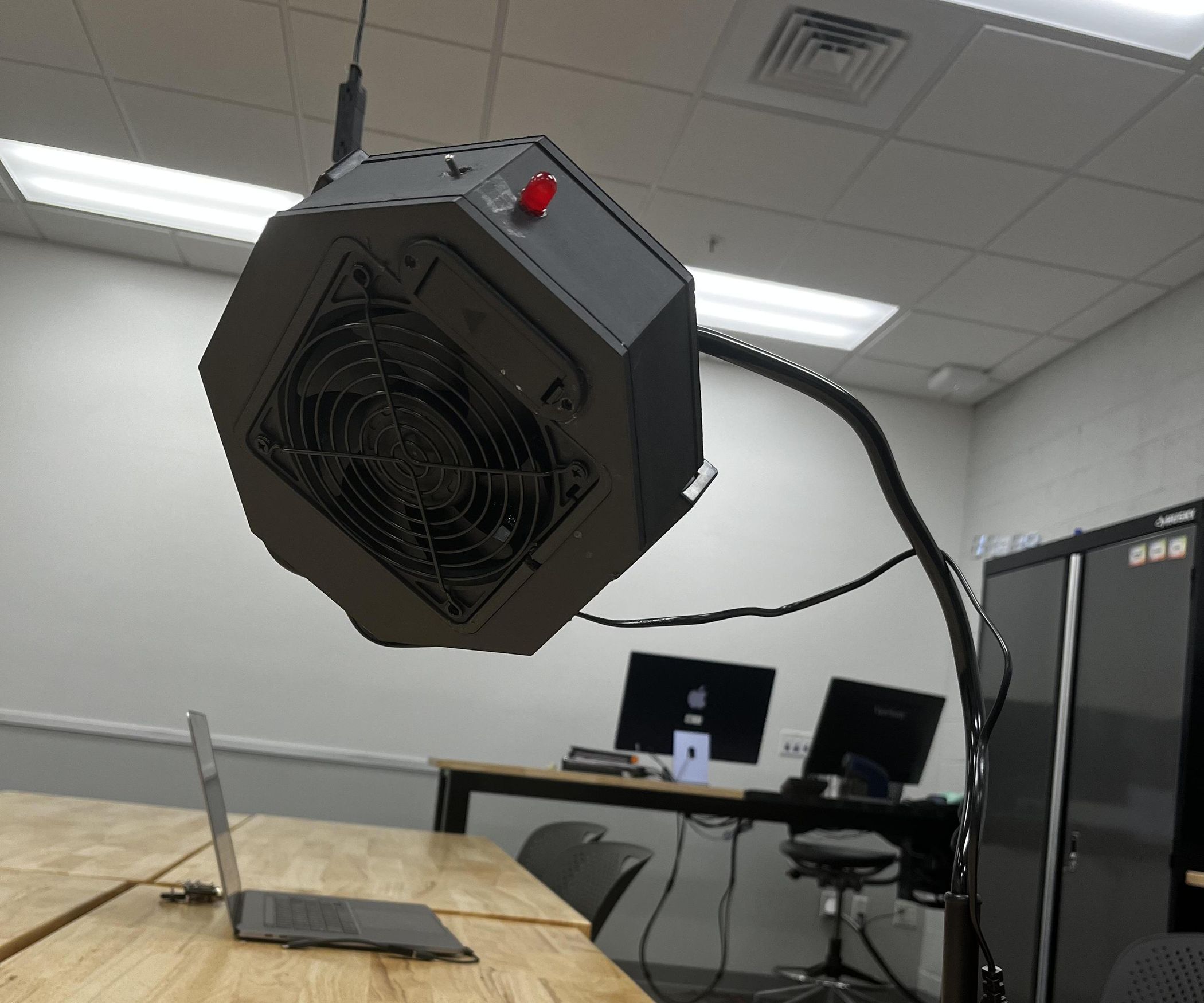 Soldering Fumes Fan W/ Bendy Arm and Smoke Sensor 11 Steps