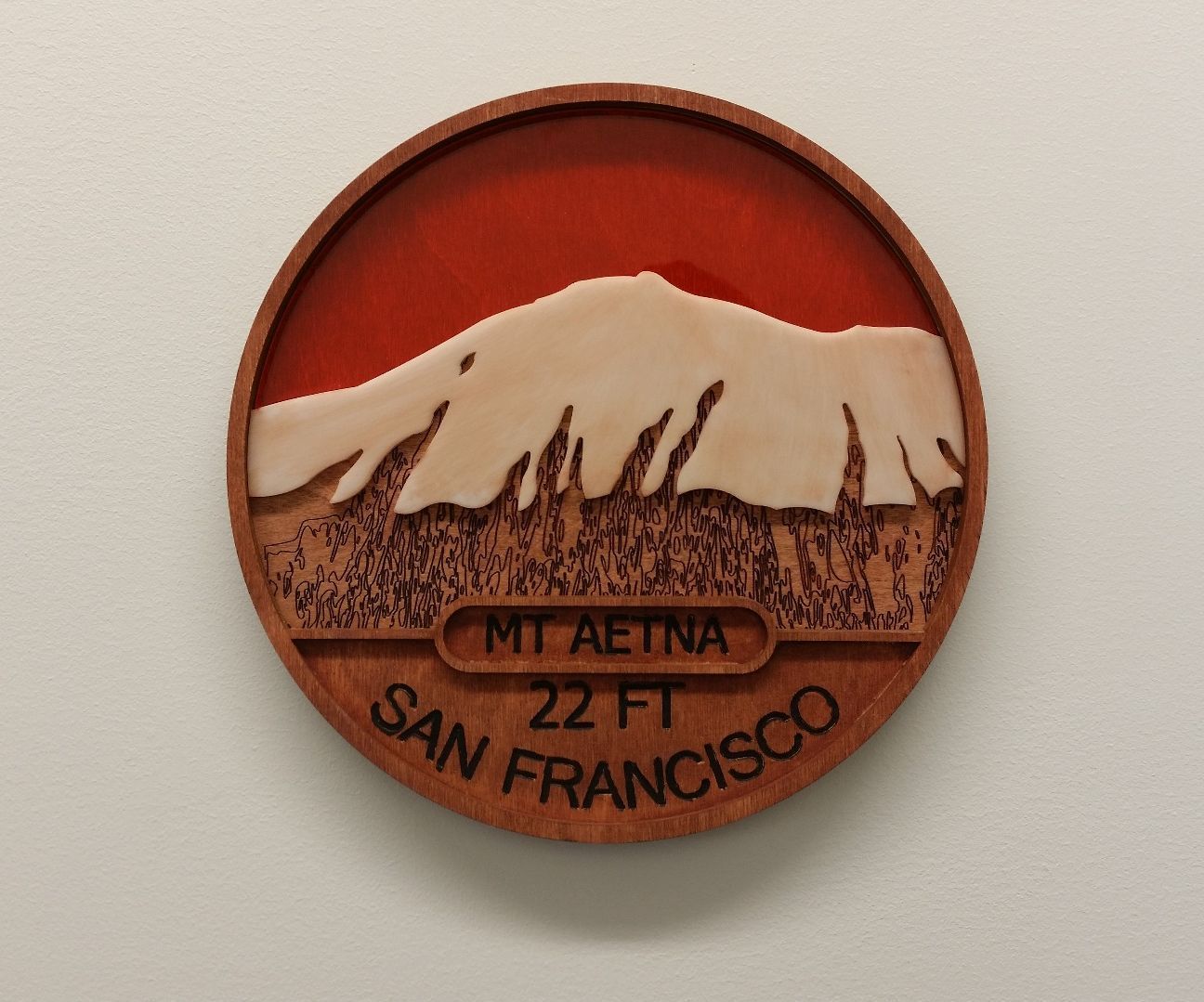 Mountain Summit Sign