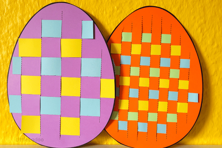 Paper Weaving Egg Craft : 10 Steps (with Pictures) - Instructables