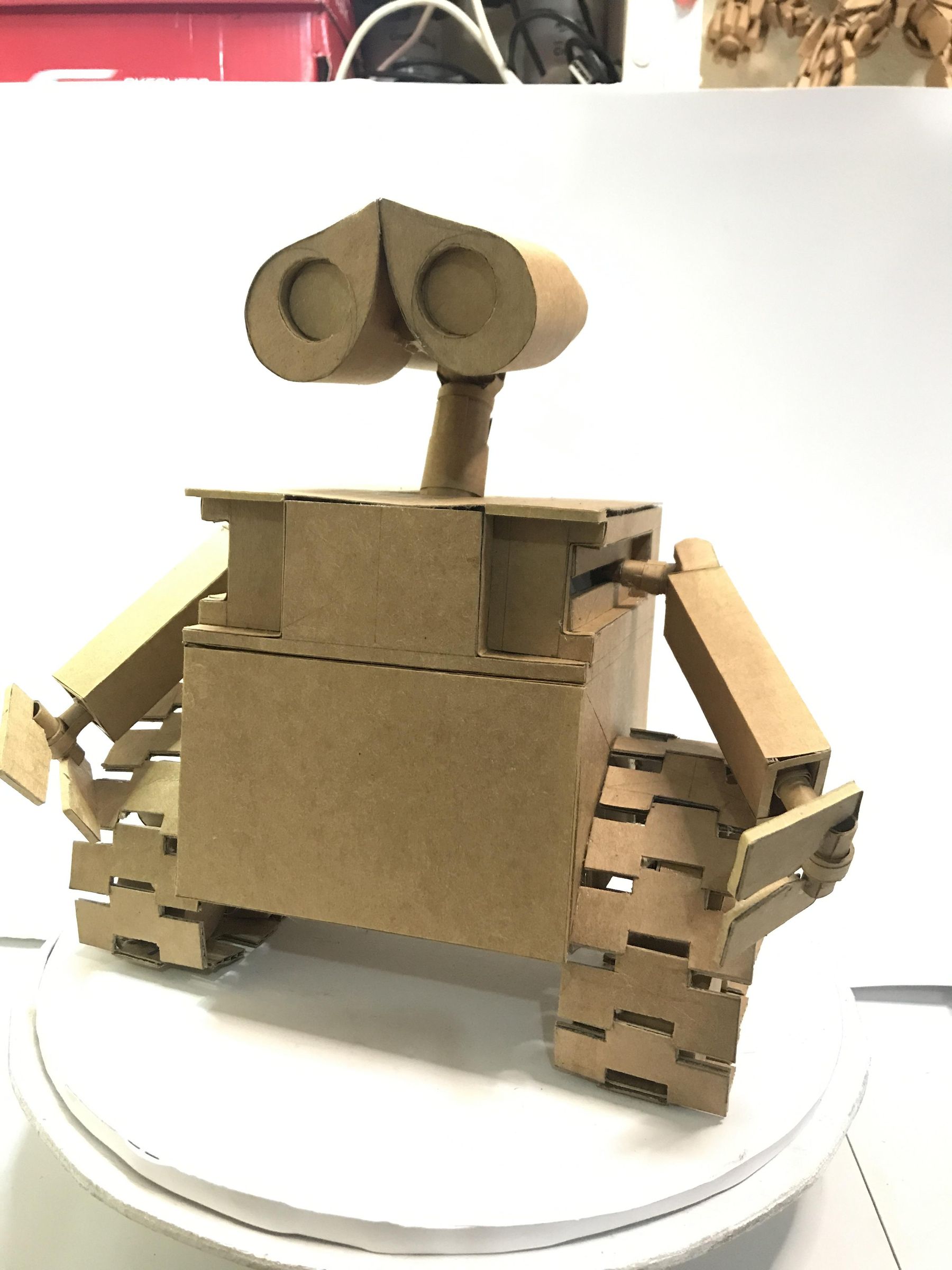 HOW TO MAKE WALL E FROM CARDBOARD 12 Steps Instructables