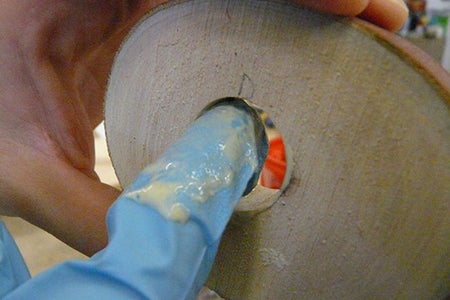 Gluing the Holes