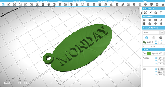 How to Create a Printable 3D Designed Keychain Using SelfCAD : 12 Steps ...