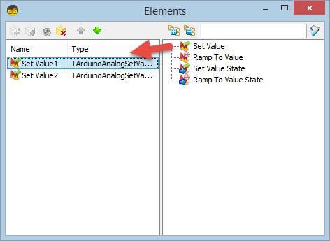 In Visuino Set Components photo 4