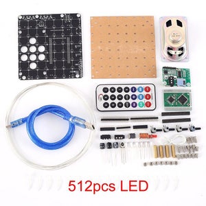 How to Assemble 8x8x8 RGB LED Cube