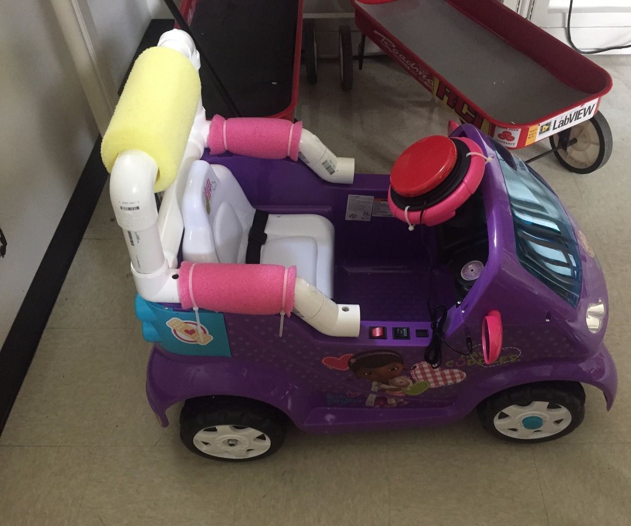 Toy Car Accelerator Modification