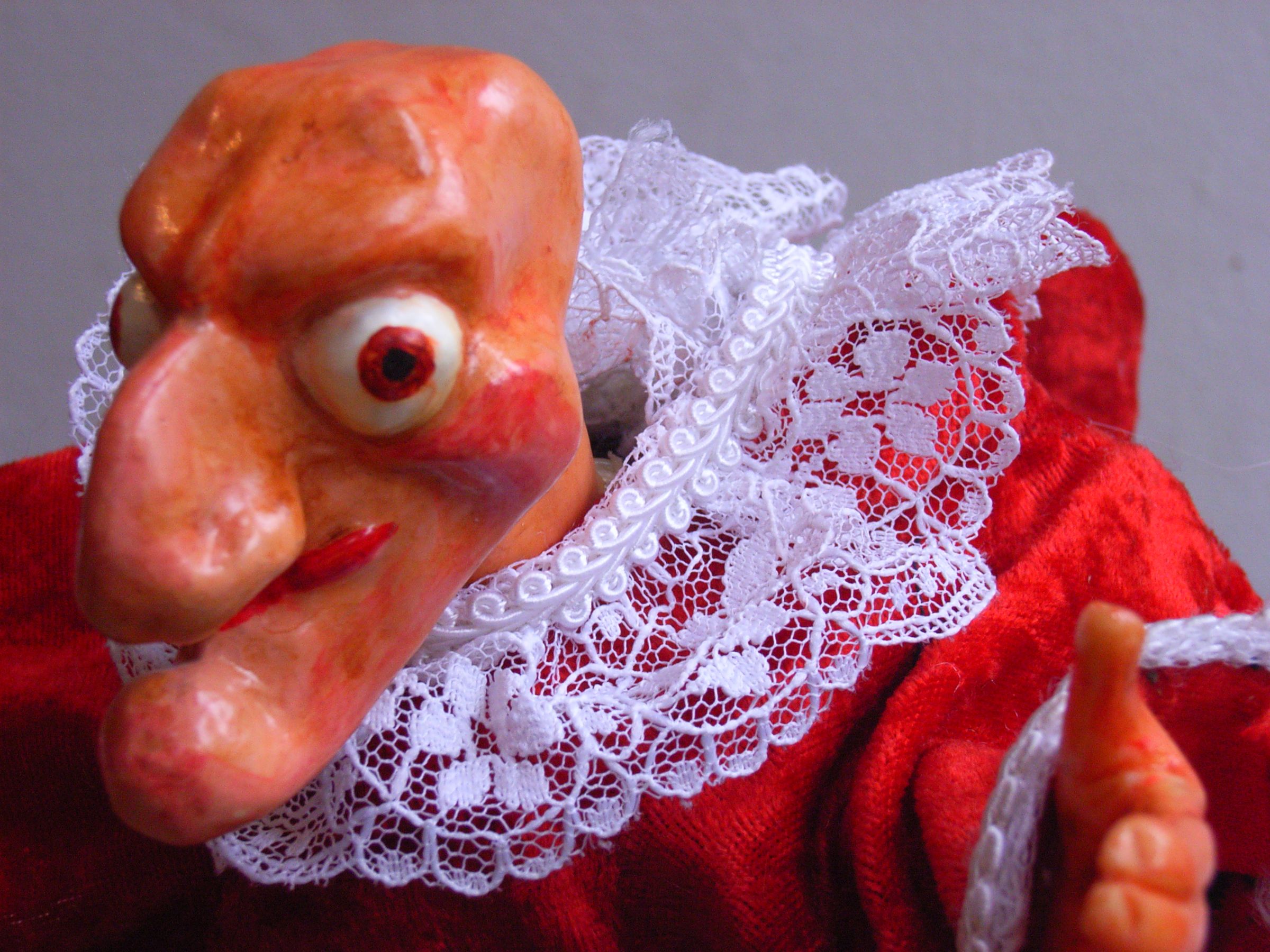 Making a Plaster Mould for a Puppet Head