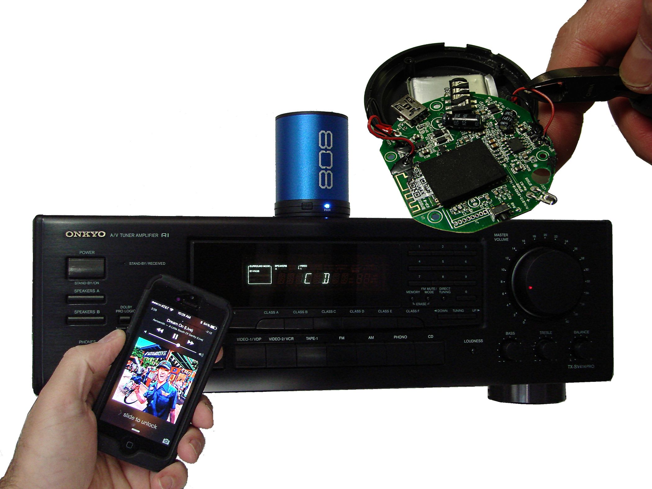 Bluetooth Speaker Hack Home Theater Streaming 8 Steps (with