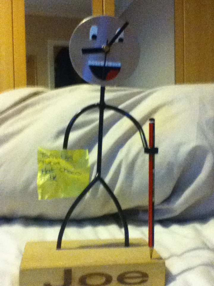 My Smiley Face Clock :D