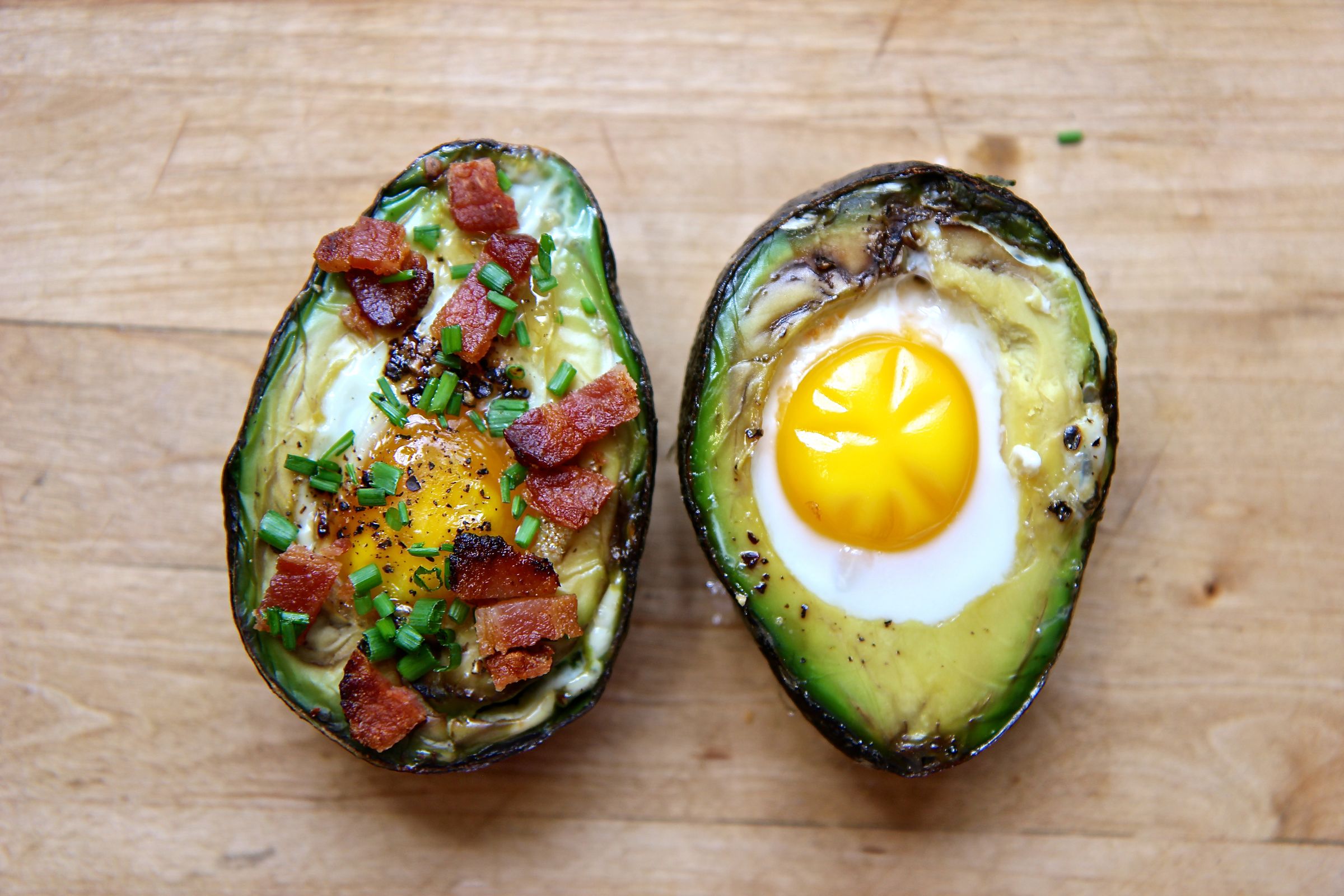 Egg in an Avocado Hole