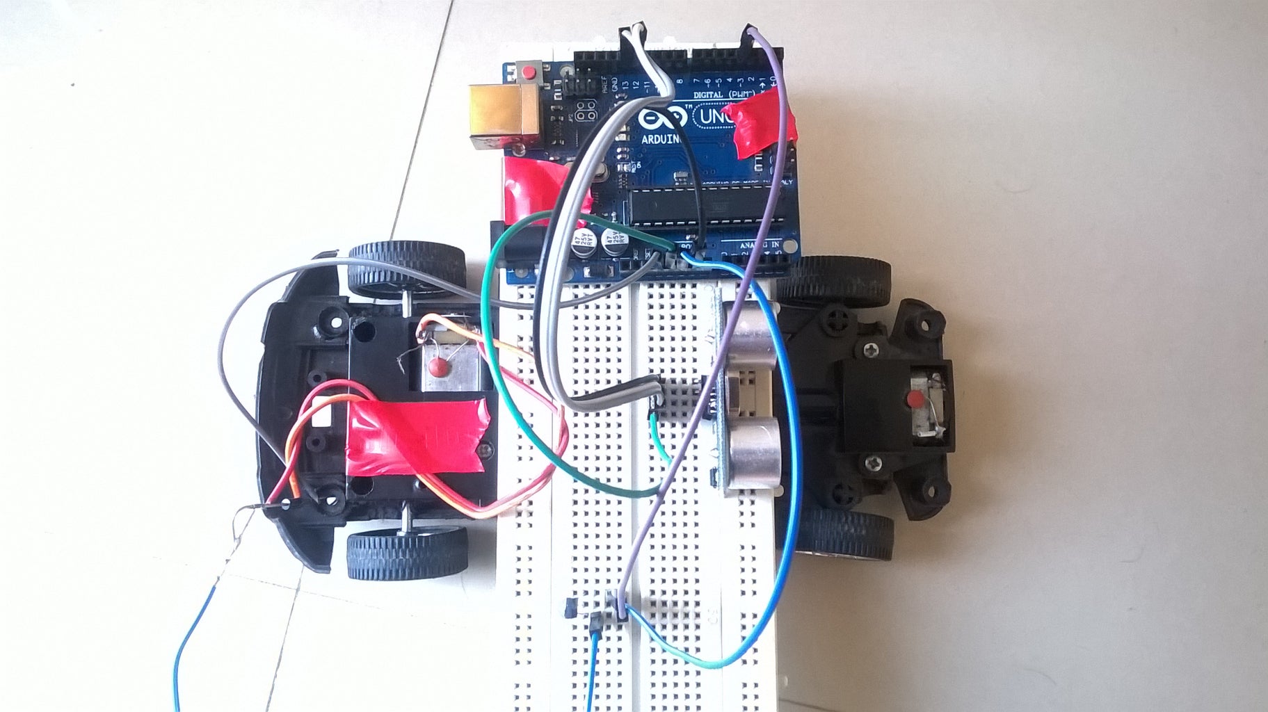 Intelligent Braking System Prototype by Arduino : 8 Steps (with ...