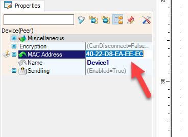 For Receiver NODEMCU - in Visuino Add, Set & Connect Components