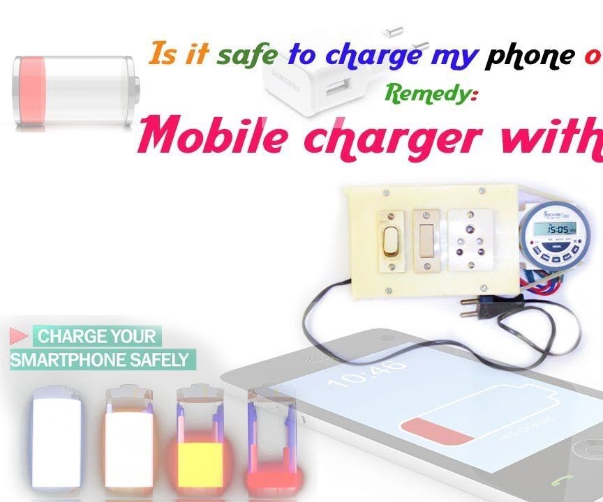 How to Make a Mobile Charger With Timer Control.