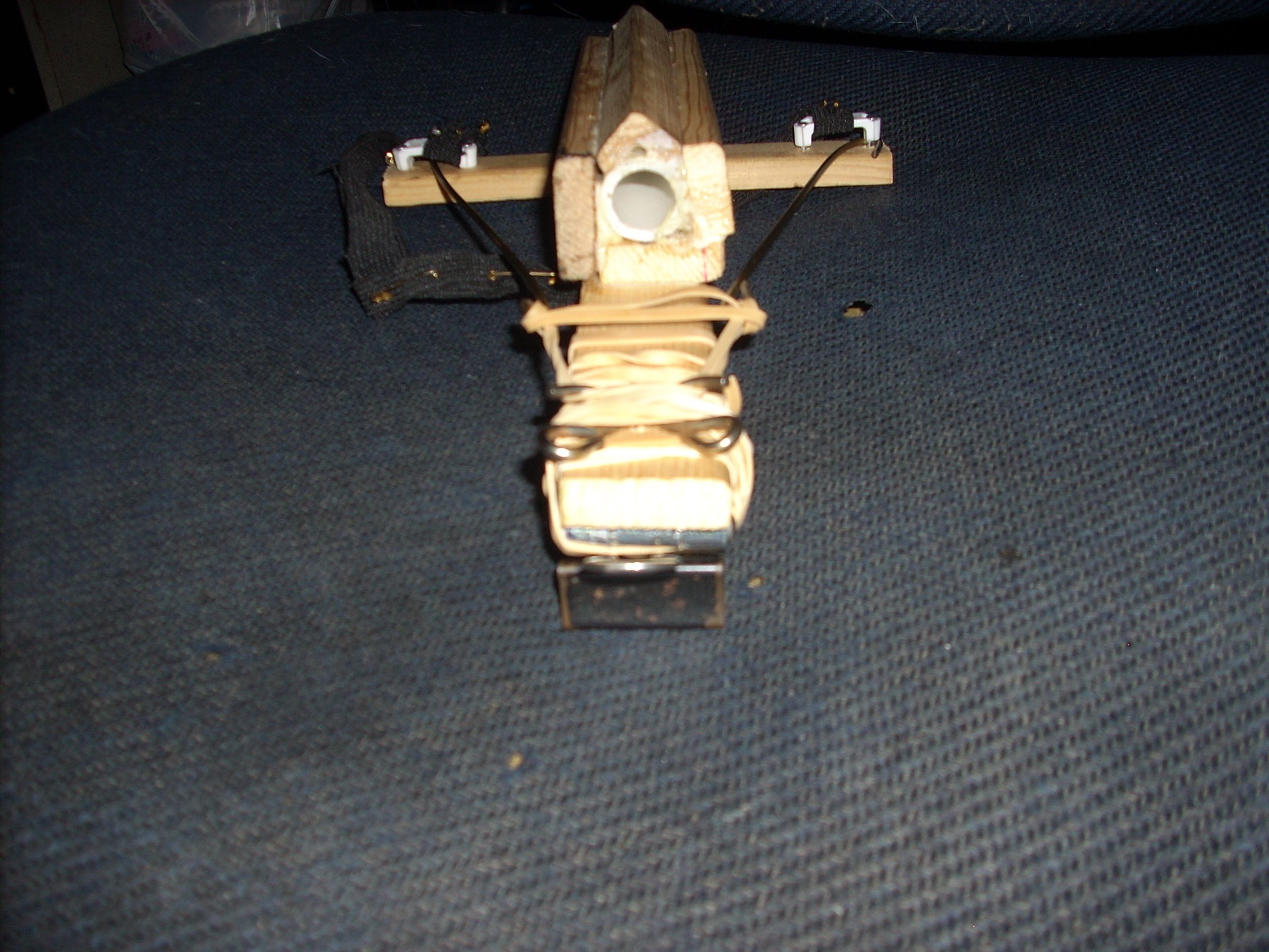 Make This Wooden PVC Rubber Band Crossbow/Gun 6 Steps Instructables