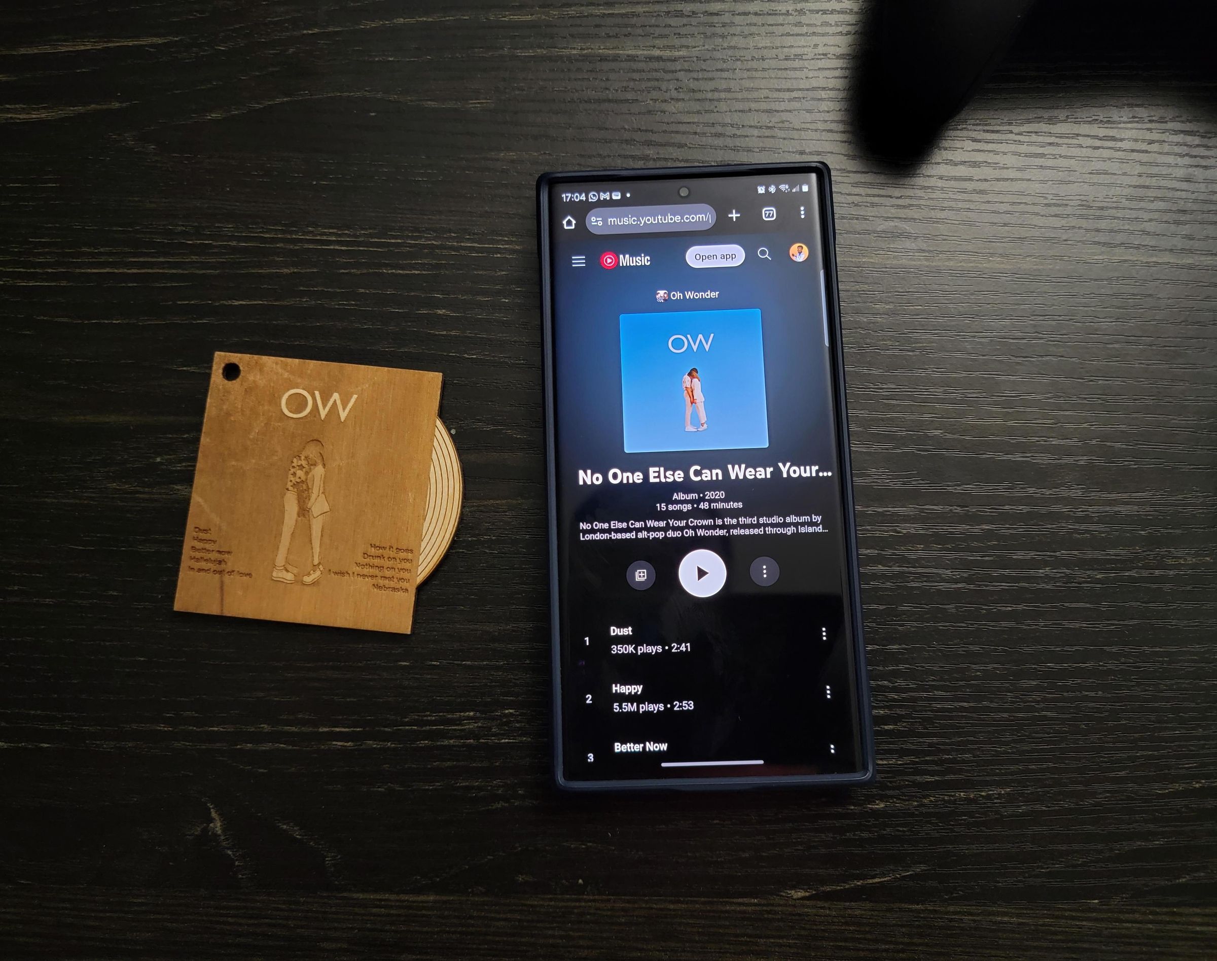 Physical Digital Music Collection