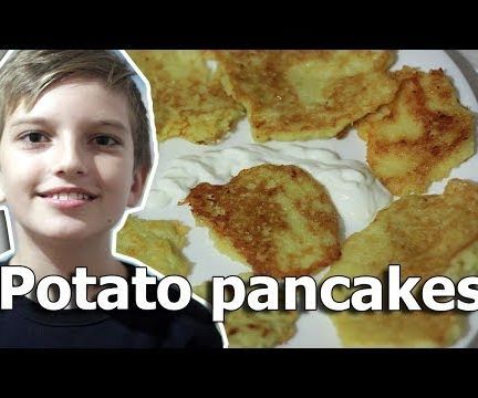 Potato Pancakes. Ukrainian Dish.