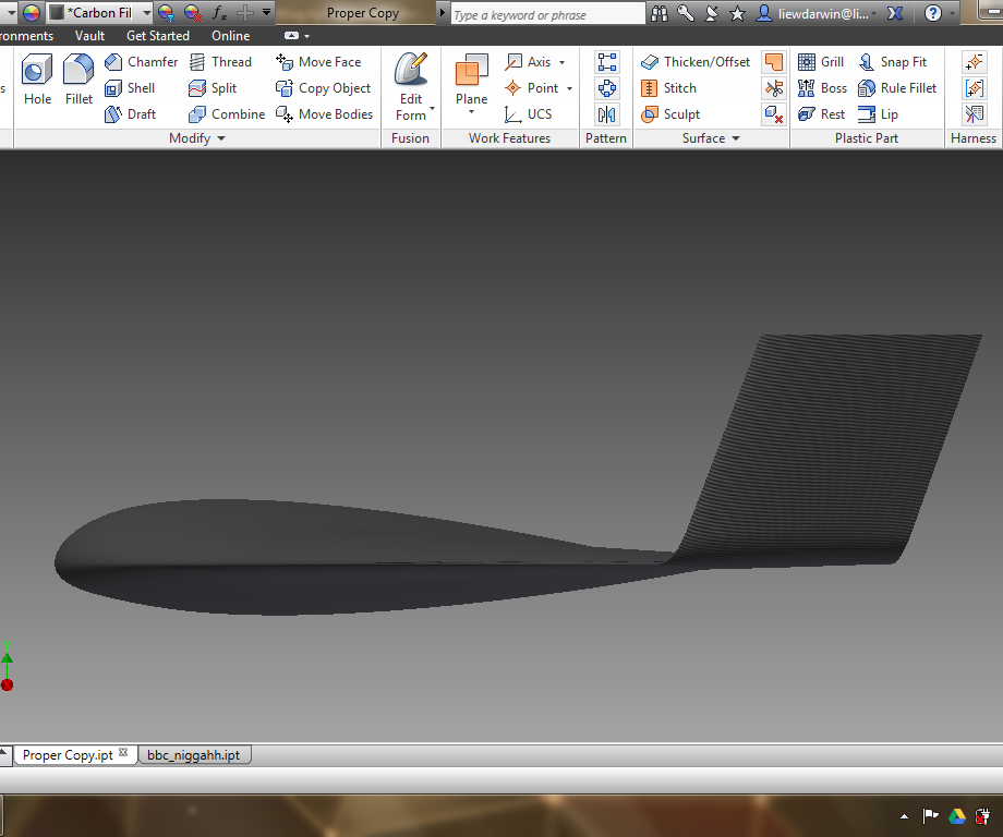 Flying Wing Glider Project - Step-by-Step Guide in Autodesk Inventor