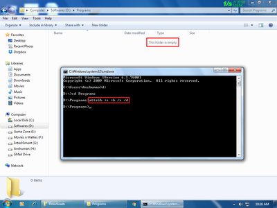 Use Attrib to Make Your Folder Invisible*