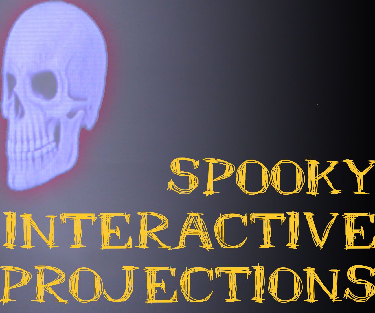 Spooky Interactive Projections!