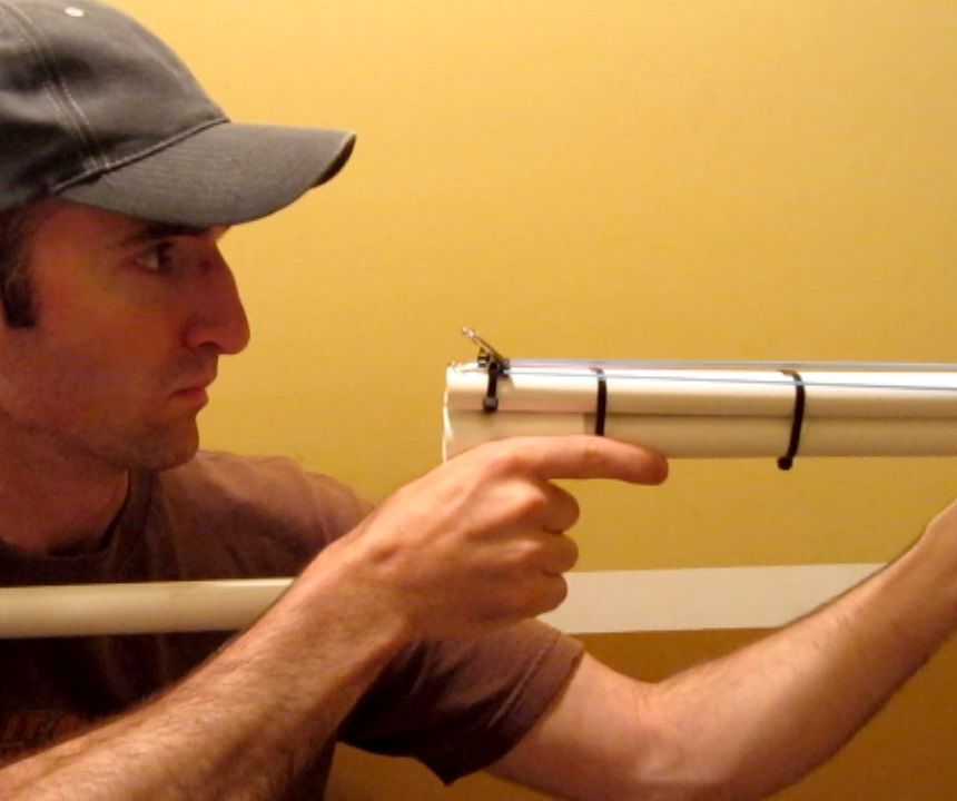 PVC Shotgun Rubber Band Gun Nerf Blowgun (with Pictures
