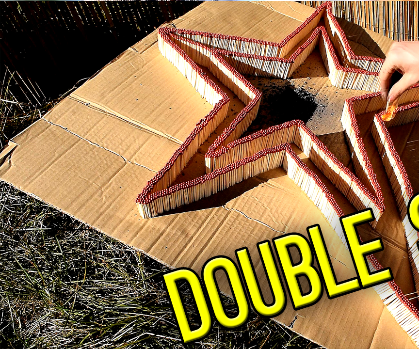 Matches Domino Effect