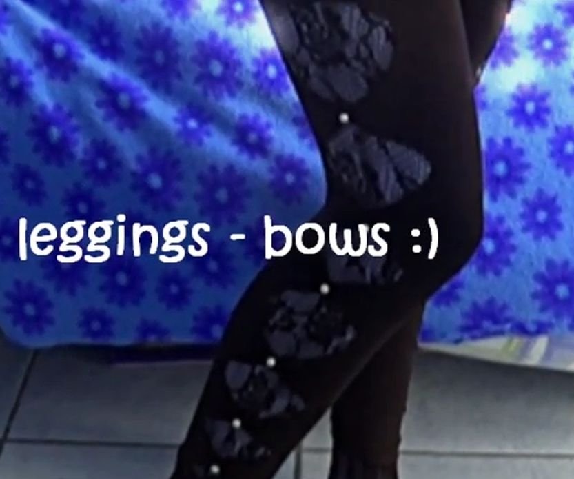 Leggings Bow