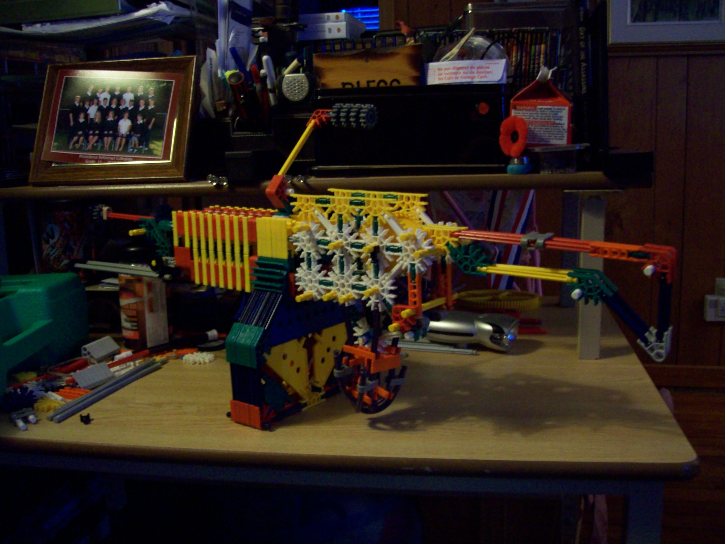 Knex M249 SAW Rubber Band Gun