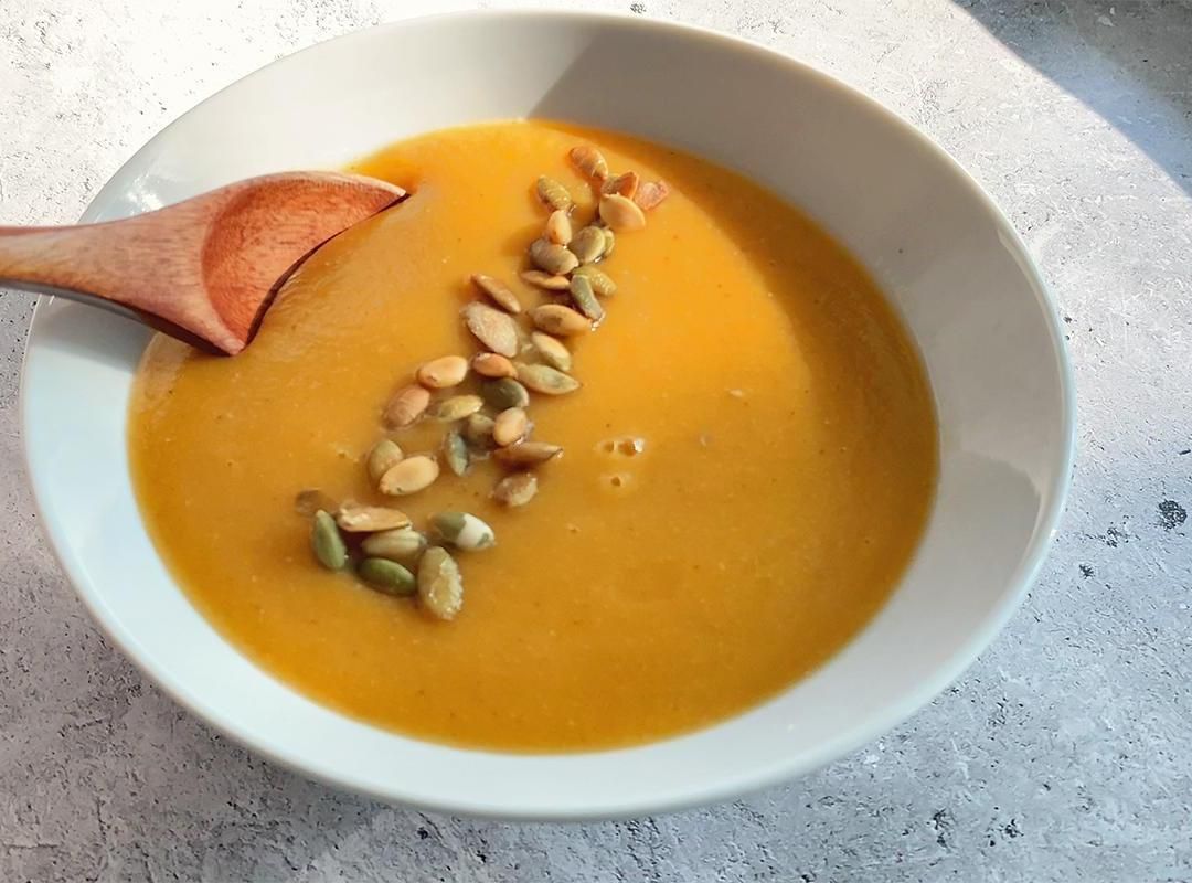 Pumpkin and Red Lentil Soup Recipe