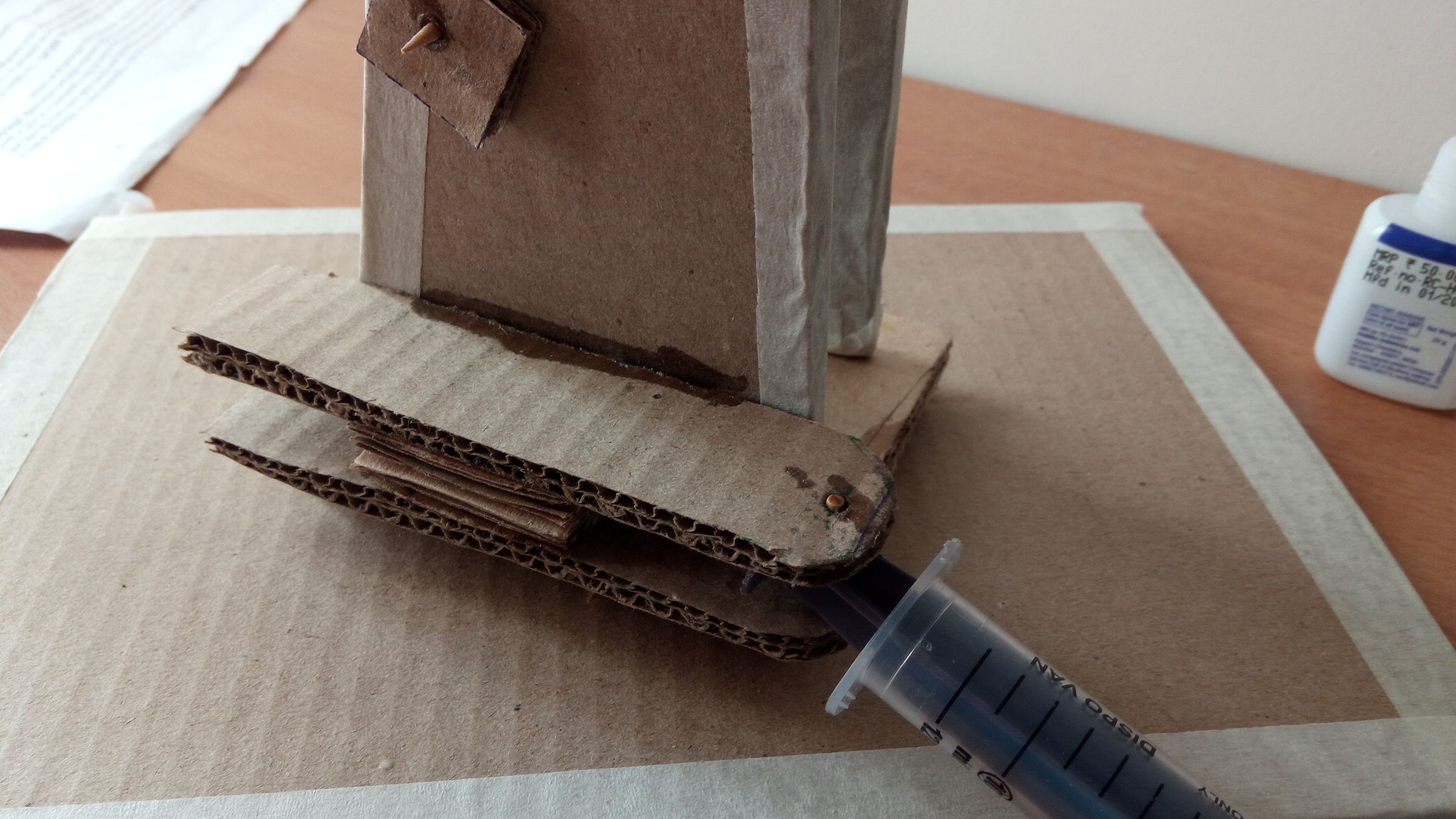 CARDBOARD Robotic Hydraulic Arm 16 Steps (with Pictures) Instructables