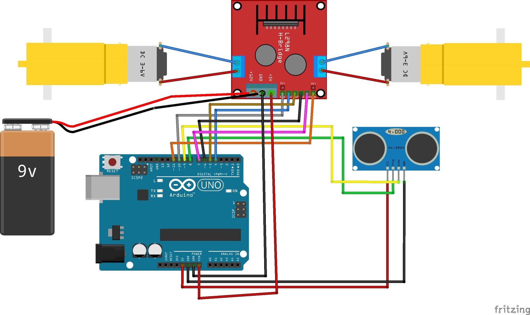 How to Make Floor Cleaning Robot Powered by Arduino : 7 Steps (with ...