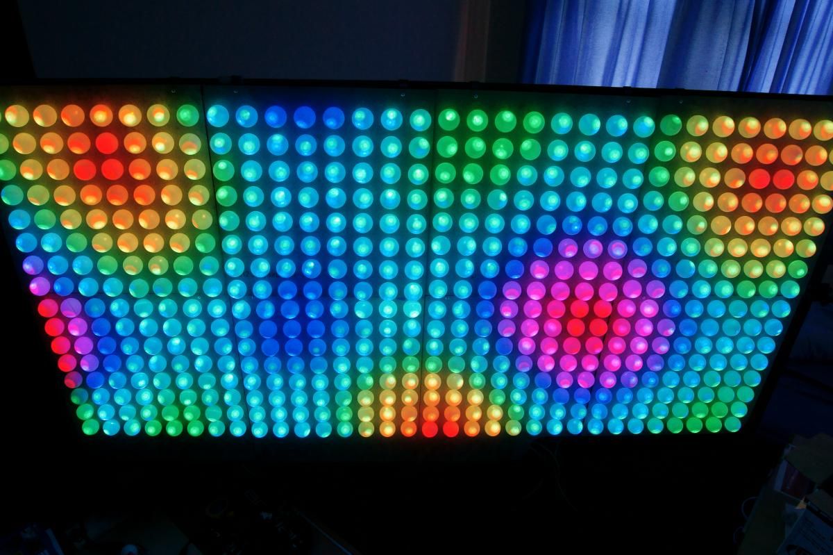 The Much Larger Board of Many Ping-Pong Balls