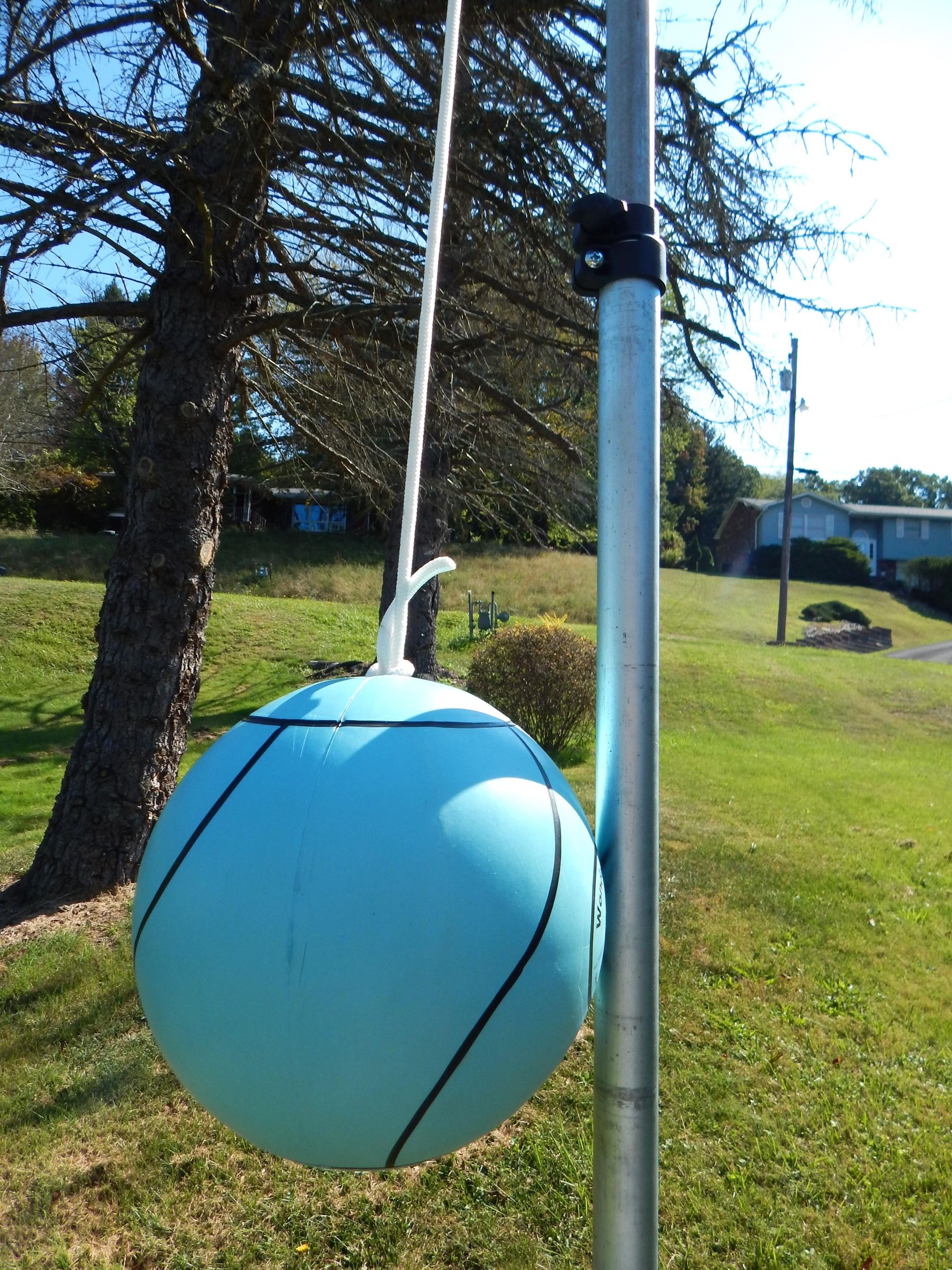 DIY Adjustable EMT Conduit Tetherball Pole 5 Steps Instructables