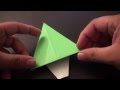 Easy Origami Christmas Tree (Card Decoration)!