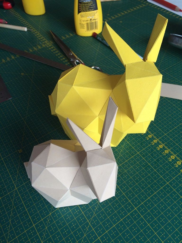 Minecraft Papercraft Aether Bunny Minecraft. Black White Rabbit By