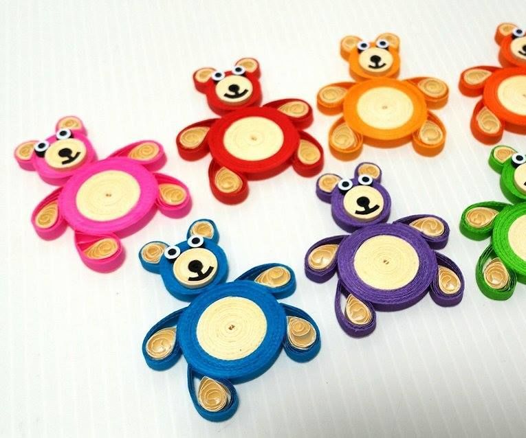 How to Make a Two Tone Quilling Teddy Bear Instructables