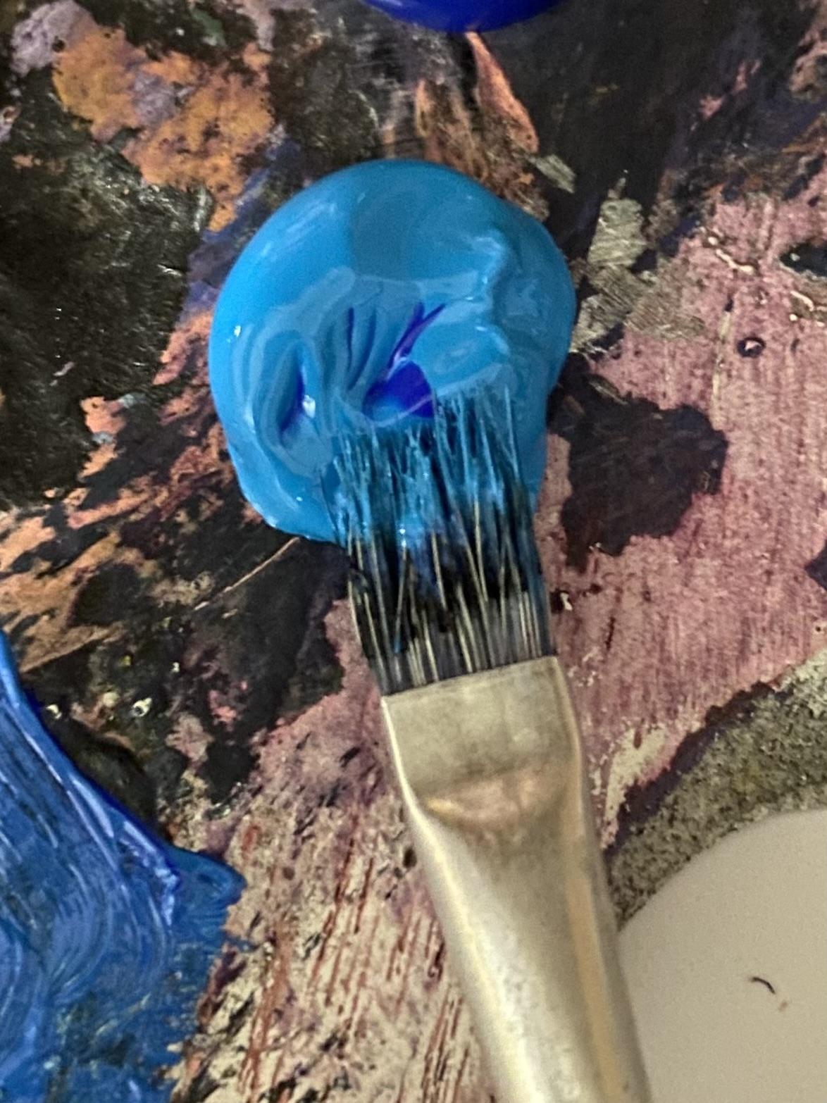 Painting a Mountain Range in Acrylic Paint 19 Steps (with Pictures