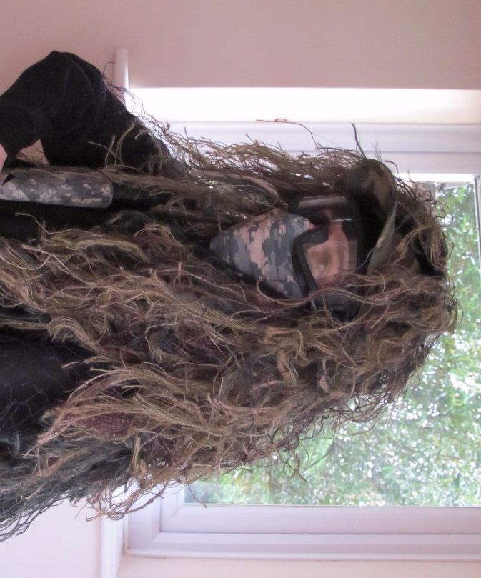 Combat Ghillie Hoodie - for Airsoft, Hunting or Apocalypse...