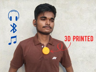 3D Printed Wireless Earphone