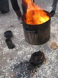 easy cheap fire experiment