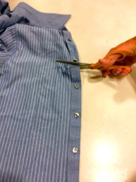 men's blue dress shirt Traveler Stretch Dress Shirt in Black and Blue Micro Check