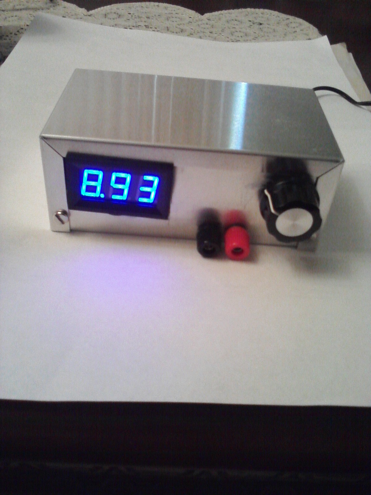 Triple Power Supply and Charger With Digital Monitor