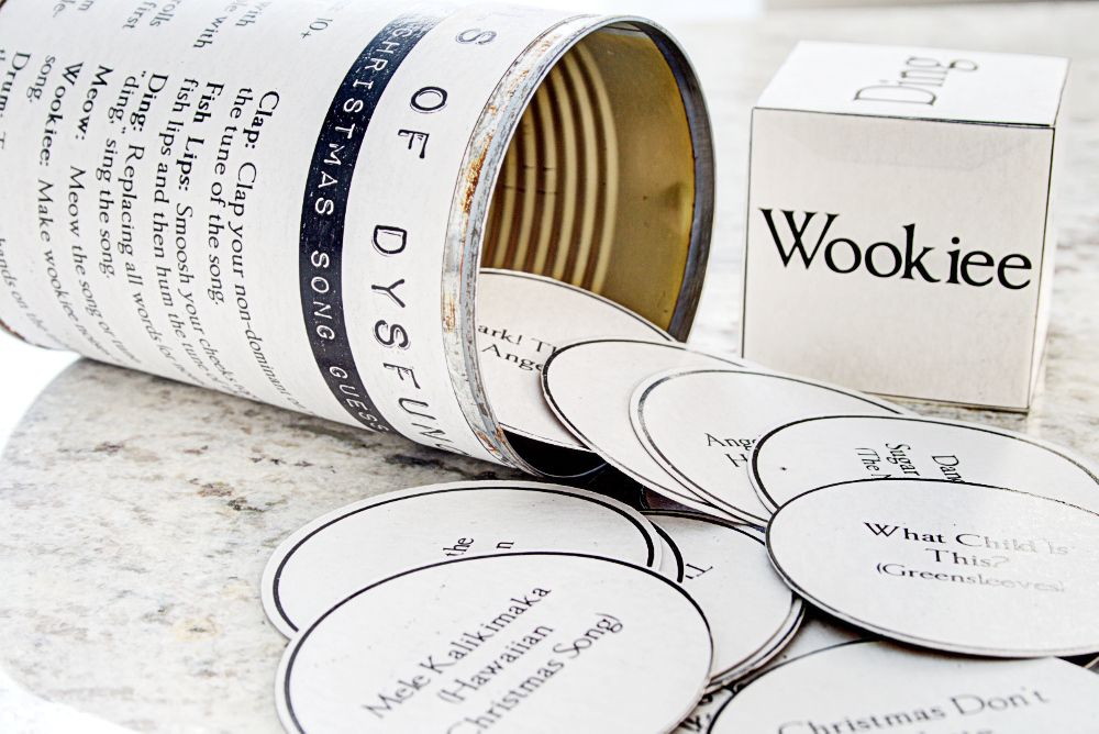 Carols of Dysfunction:  a Christmas Song Game