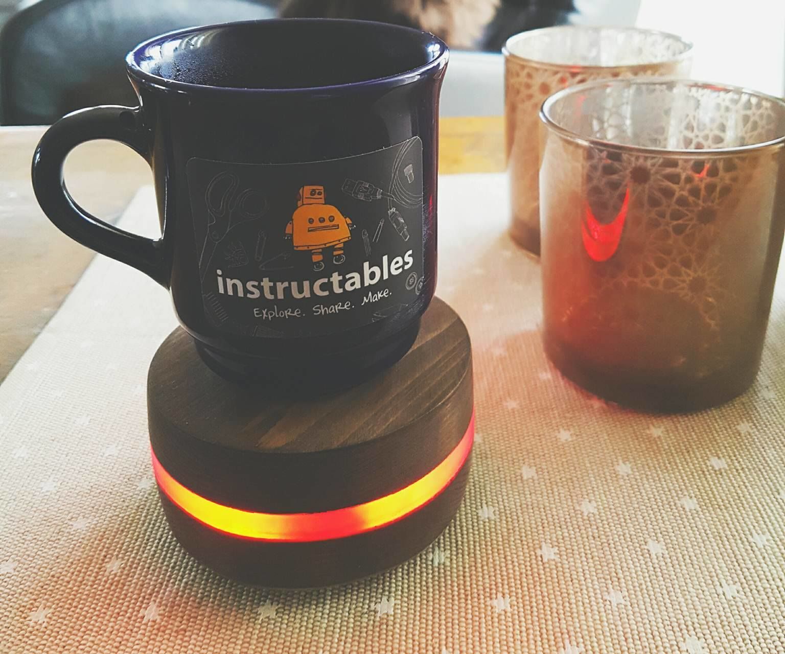 DIY Hot Beverage Monitor - using the DS18B20 and Arduino Nano