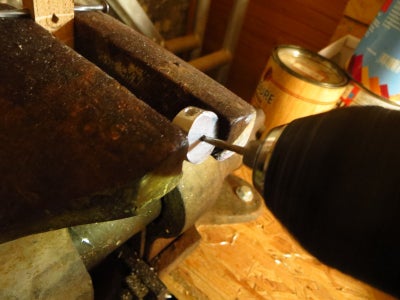 Drilling and Finishing the Stops