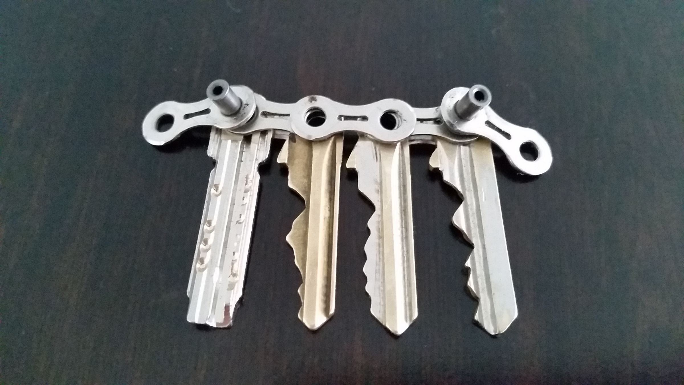 Amazing Keychain (with a Bike Chain) 10 Steps (with Pictures