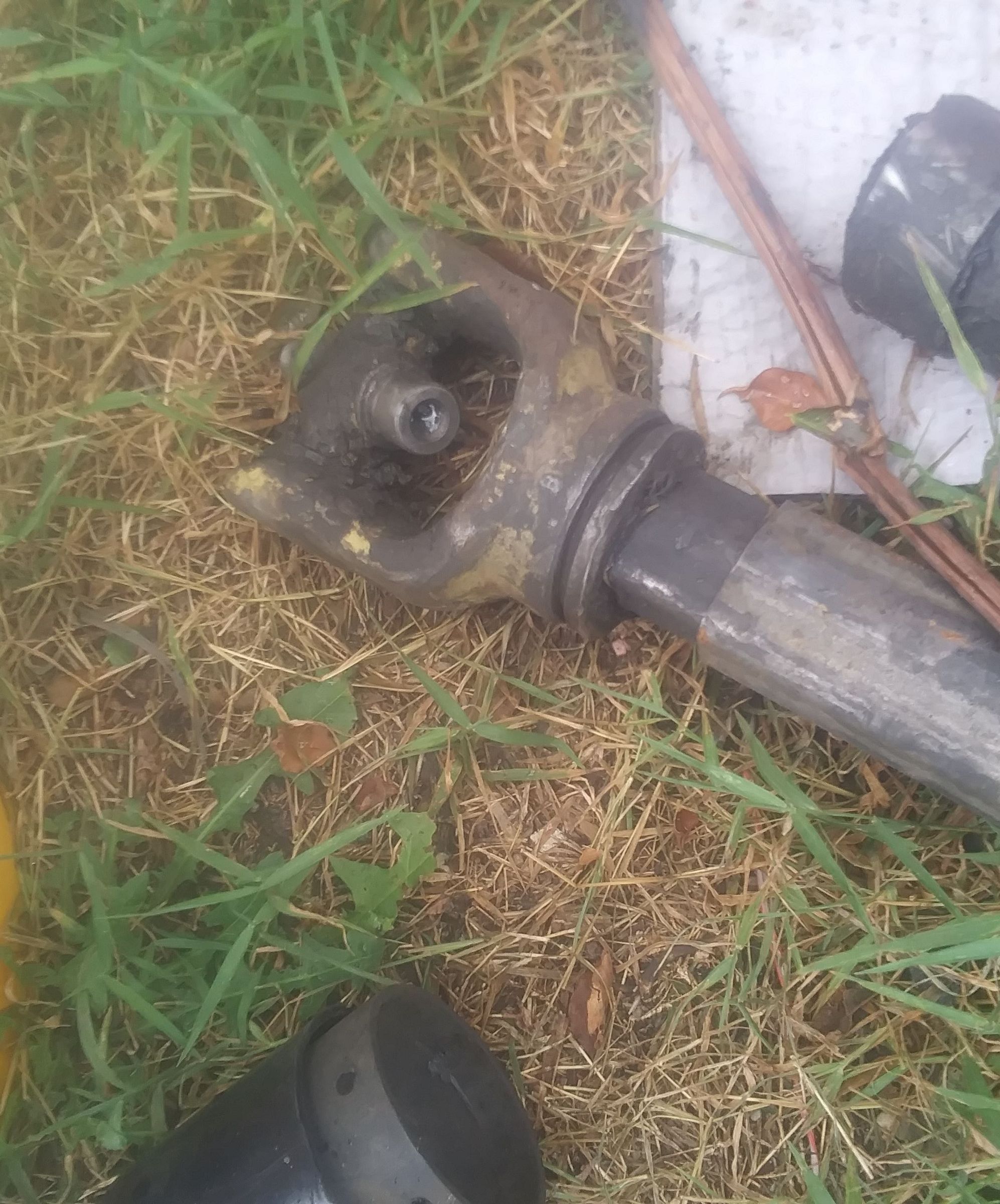 Removing Damaged PTO Tube 
