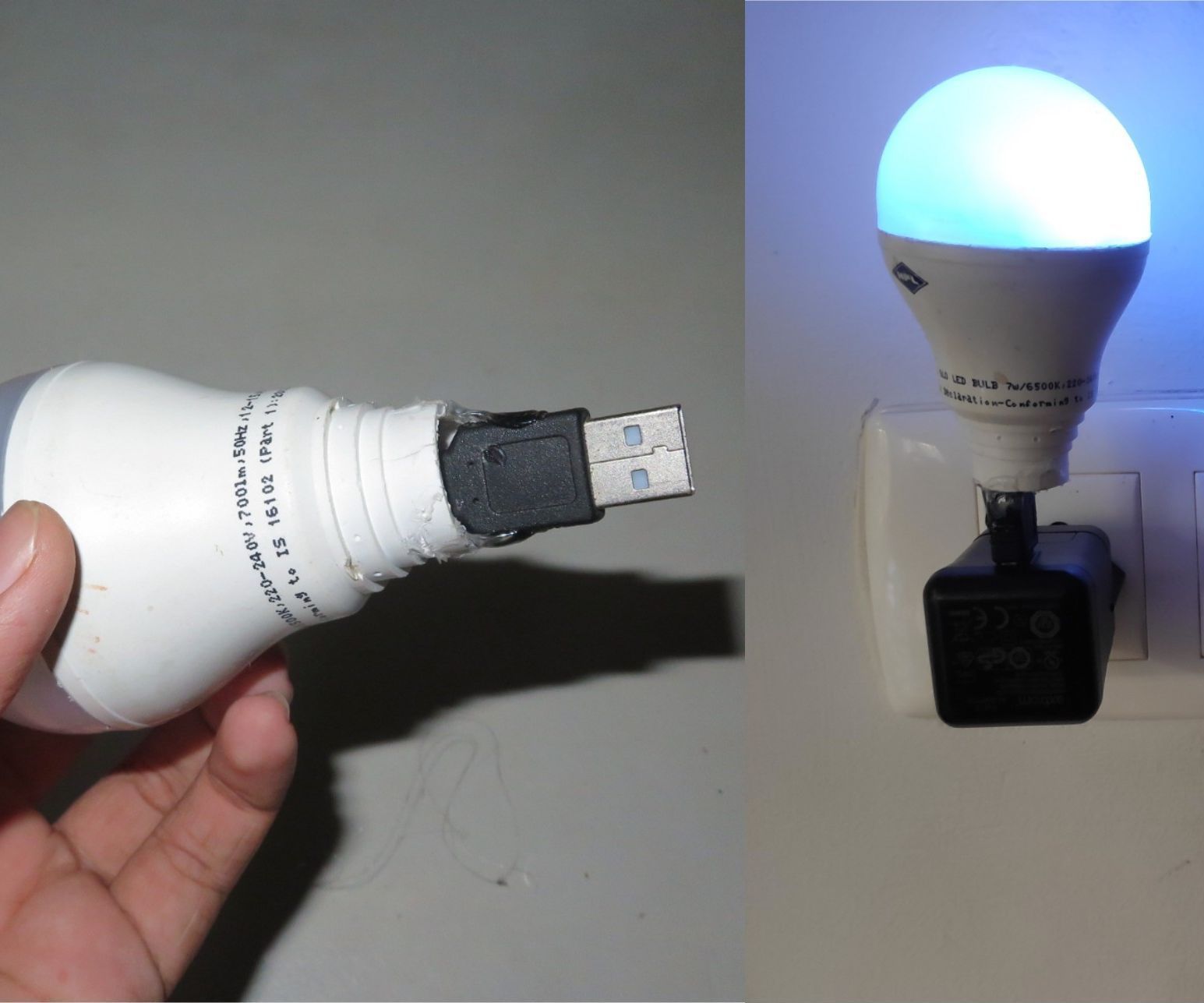 Multicolor USB LED Light (BLUE+) : 6 Steps - Instructables